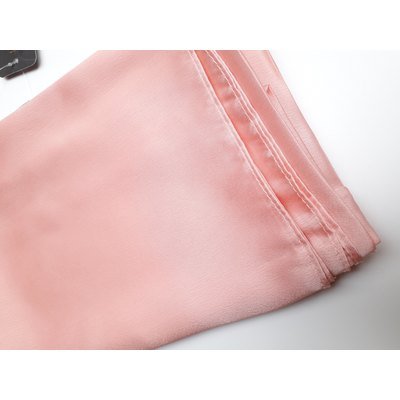  Stola-sciarpa in misto seta rosa
