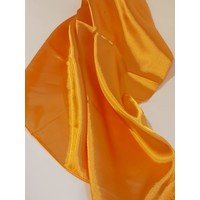 Foulards arancione misto seta cm 56 di lato